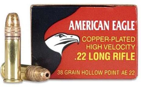 Federal 22LR - 1260fps - 38 Grain Hollow Point - 40 Rounds