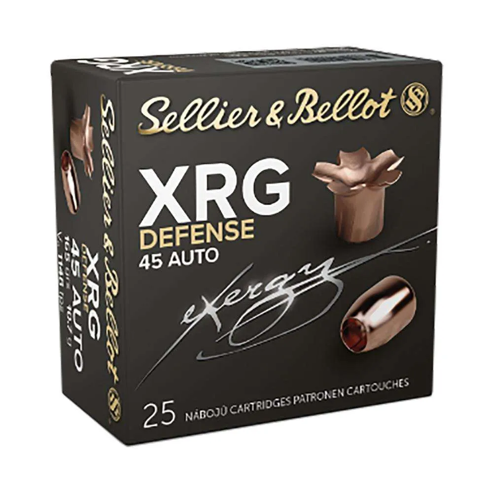 S&B 45ACP 165GR XRG 25/1000