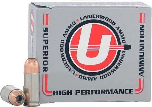 Underwood Ammo 9MM Luger +P+ 115GR. JHP 20-Pack