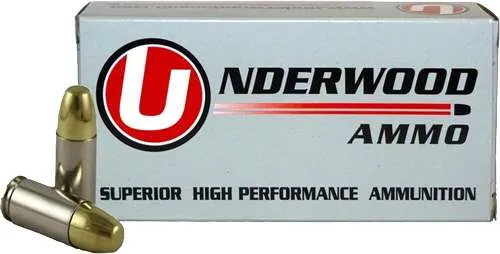 Underwood 9MM Luger +P+ 147GR FMJ 50RD 10BX/CS