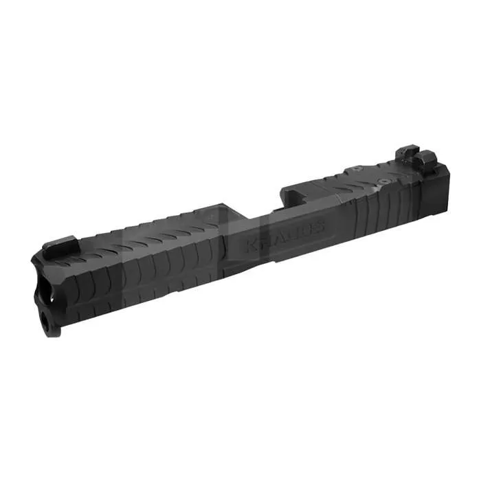 CMC Triggers Kragos Slide Black DLC - Glock 17 Gen3 RMR Cut