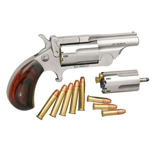 NAA 22MCR Ranger II 22 LR/22 Mag 5rd 1.63" Stainless