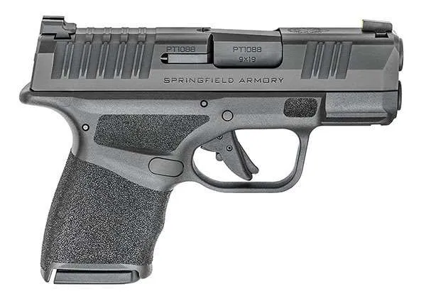 Springfield Armory HC9319B Hellcat 9mm Luger 3" 11+1 Black Melonite Steel Slide Adaptive Texture Grip